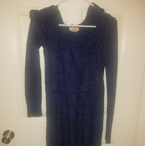 Purple Long Sleeved Cardigan